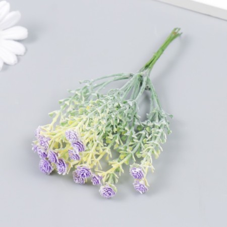 Flowers for decorating "Shabo clove" Lilac 1 bouquet = 6 heads 17 cm