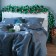 Bed linen "Ethel" duet Magic Night 143x215 cm - 2 pcs, 220x240 cm, 70x70 cm - 2 pcs, calico