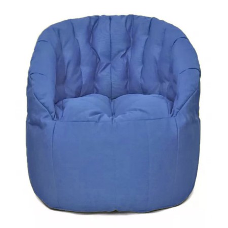 Chelsea chair, size 85x85 cm, fabric fabric, blue color