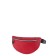 Bag female waist claim, lightning, red color