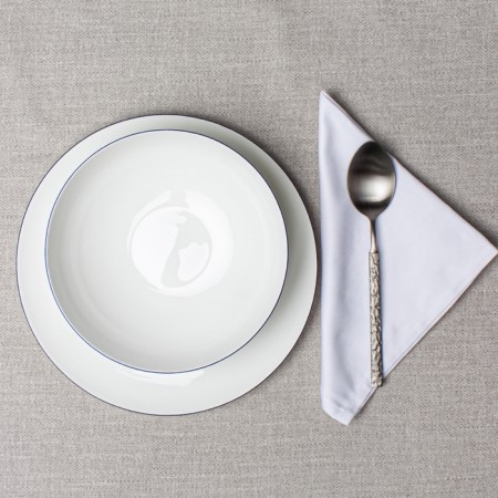 Set of napkins STENOVA Home Bianca, size 40x40 cm, 4 pcs-5