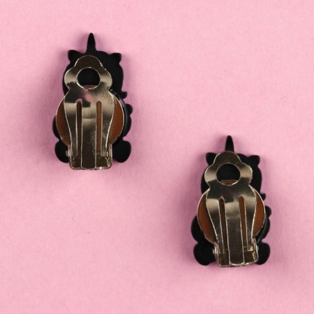 Children's clips “For a real princess”, 2 x 1 cm.-5