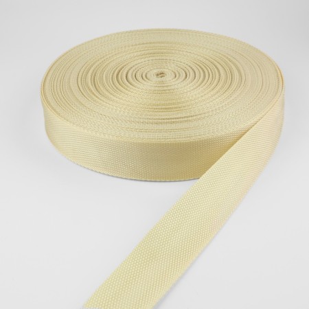 Ratele sling, 40 mm, 50 ± 1 m, density 15.5 g/m, beige color No. 22-2
