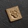 Koshelki souvenir "Snake - Square", tin,