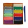 Plasticine 12 colors 156 g, (6 classic + 6 pearly) gamut "Orange Sun", with stack, cardboard packaging 130520203