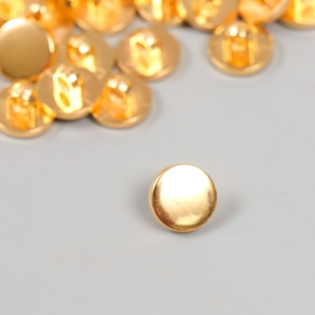 Buttons plastic on midnight "gold" 1.25 cm set 40 pcs