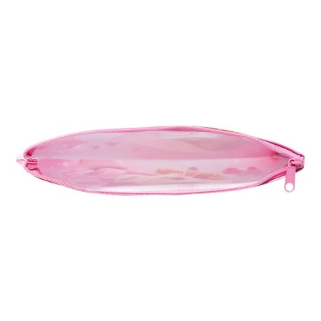 Penal soft, 1 compartment, 110 x 205 mm, flat, Hatber "Cute puppy" Pink NPK_63173-3