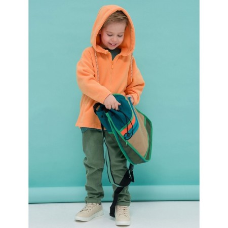 Pelican's sweatshirt for a boy, height 98 cm, color orange-8