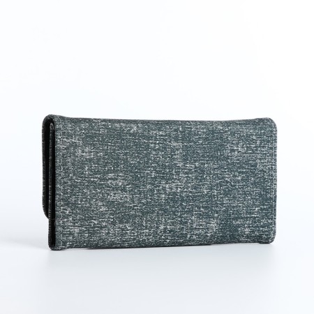 Women's wallet on magnet, gray color-1