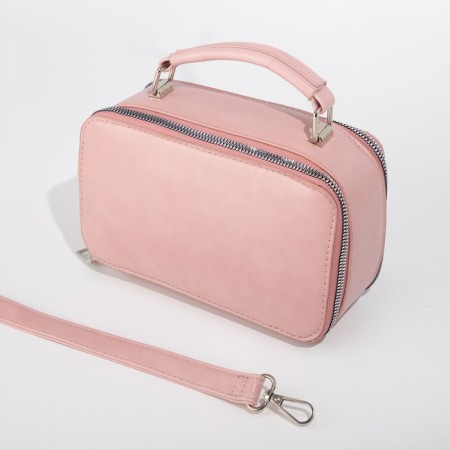 Cross-Body bag, pink color-3