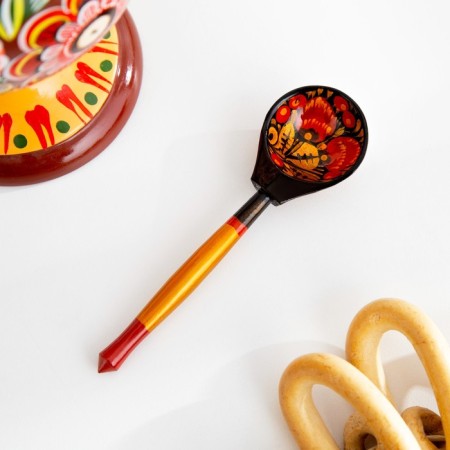 Set "Roset with a spoon", 10 × 4 × 10 cm, Khokhloma-2