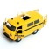 Metal machine "UAZ 3962. Police", inertia, 1:24, light and sound
