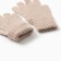 Angora wool gloves, brown color, river 18