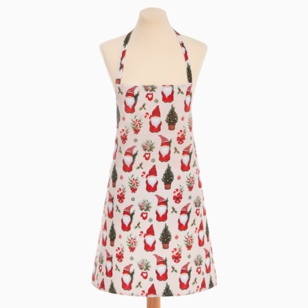 Apron Ethel "Santa Claus" 60x70cm, 100% cotton, reps 210 g/m2-4