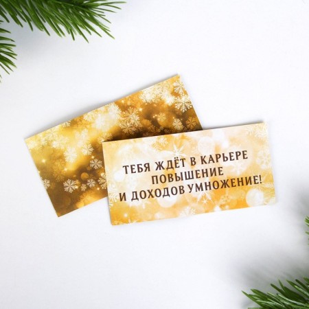 New Year's wishes in the bottle "Winter is the time of miracles", 15 scrolls-3