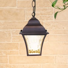 APUS h lamp, 40 watts, e27, chocolate color, IP33