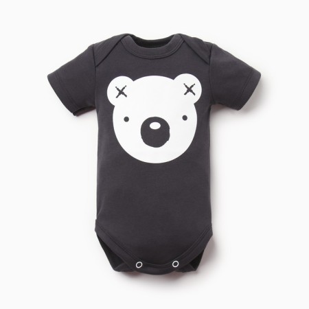 Bodi Kroshka I "Black & White", Black, r.26, height 74-80 cm