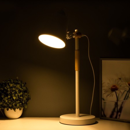 Burton table lamp E27 40W white 17.5x17.5x54 cm Risalux-2