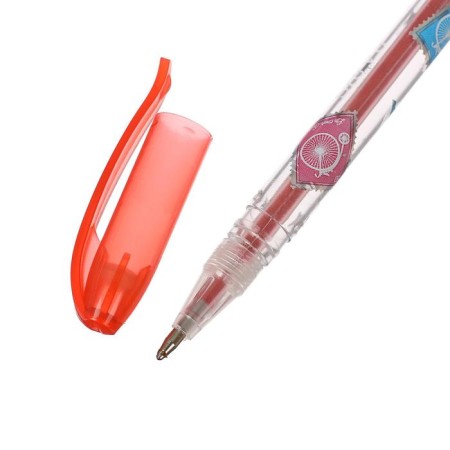 A set of gel pens, 6 colors, metallic, with sparkles, in a blister-6