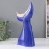 Souvenir Ceramics "Kita tail" bright blue 19.4x9.2x29 cm