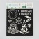 Stencil for creativity "Christmas tree", 15 x 15 cm, plastic