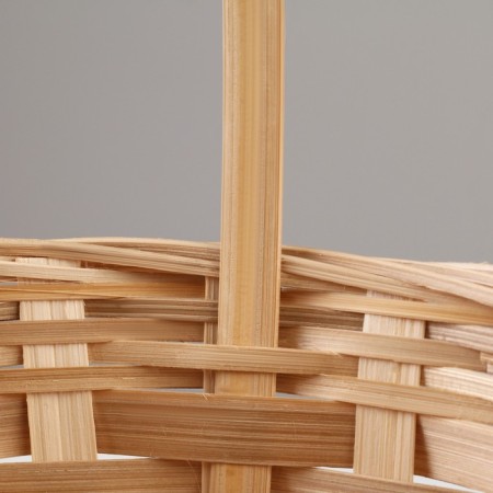 Wicker basket, 20 x 11/35 cm, bamboo-4