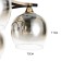 Svetogor chandelier "Level" 5x60W E27 black/gold