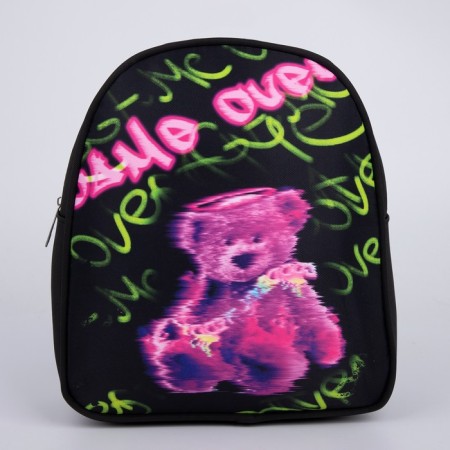 Backpack School Textile Game Over, 27x10x23 cm-5