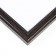 Photo frame wood 21x30 cm, No. 1, 17 mm, wenge (plastic screen)