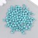 Beads for creativity plastic "imitation of turquoise" d = 0.6 cm set 20 g