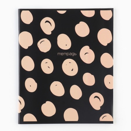Notebook A5, 36 liters on the paper clip internal block No. 1 mix “September 1: beige” UV lac-6