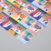 Scrapbooking Paper "Travel" density 180 grams set 5 pcs 30.5x32 cm