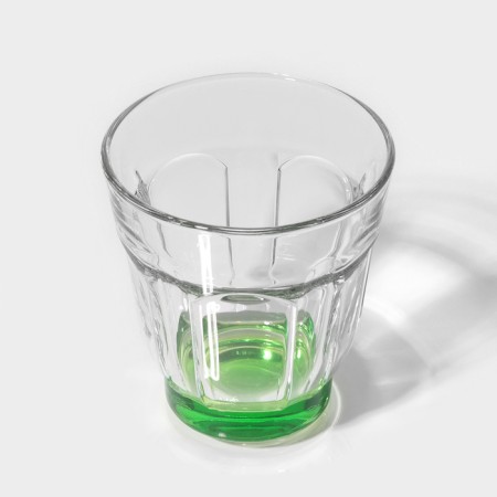 Low glass glass "Roman", 250 ml, mix-5