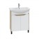 Santa Tumba "Saturn 70" floor, Austrian oak color, with the Baltika 70 sink