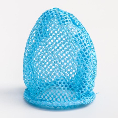 Nibbler for feeding textile mesh, blue color-3