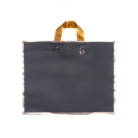 Package with loop handle Black 40 x 31 x 8 cm 80 μm