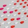 Stick plastic rhinestones "droplets of different sizes" mix 9x16.5 cm