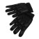 Motorcycle gloves with protective inserts, size m