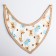 Bandana Bibsord/Salunavik for feeding waterproof on the button, for a boy, mix