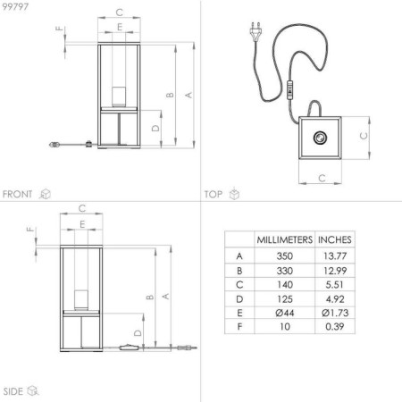 Libertad 1x40W table lamp E27-3