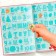 Book with reusable stickers "New Year's ABC", 4 pp., A4 format