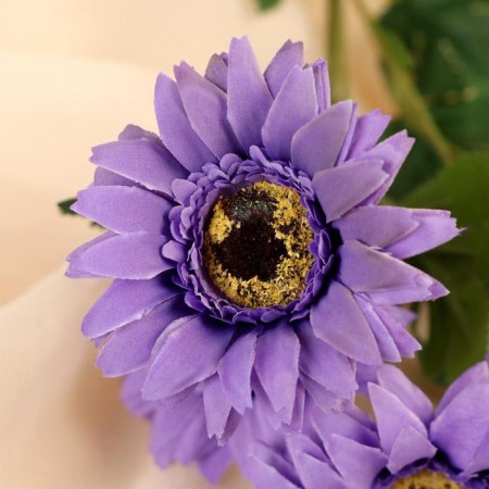 Artificial flowers "Garden Garden" 6x50 cm, purple-1