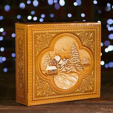 Cardboard box "Casket" + package, 27 x 8.5 x 19 cm-1