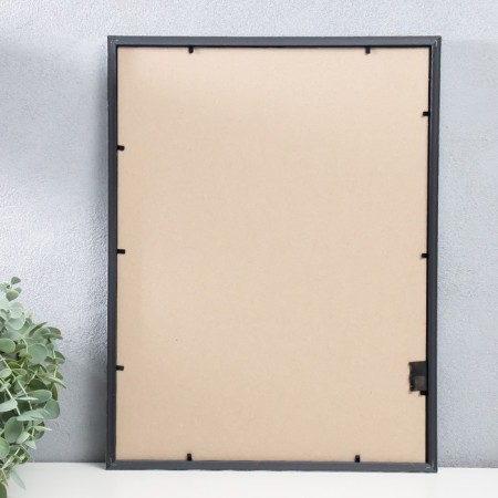 Photo frame plastic "Rainbow" 30x40 cm, matte silver-3