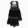 Female gloves, gray color, size 18