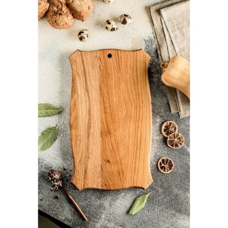 Defense and serving "East" board, array of oak, 200x340x24 mm-3