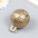 Bell Metal "Mask" gold 5.5x5.3x5.3 cm