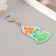 Acryl keychain "Snake with a lollipop" 6x4.1 cm