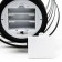 Night Loft 16453/1bk LED from 3haa Black Black 15.5x15x20 cm Risalux