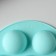 Form for mousse desserts and baking konfinetta "Sports balls", d = 15.5 cm, turquoise color